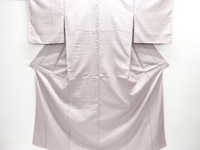 JAPANESE KIMONO / OMESHI / WOVEN IGETA PATTERN